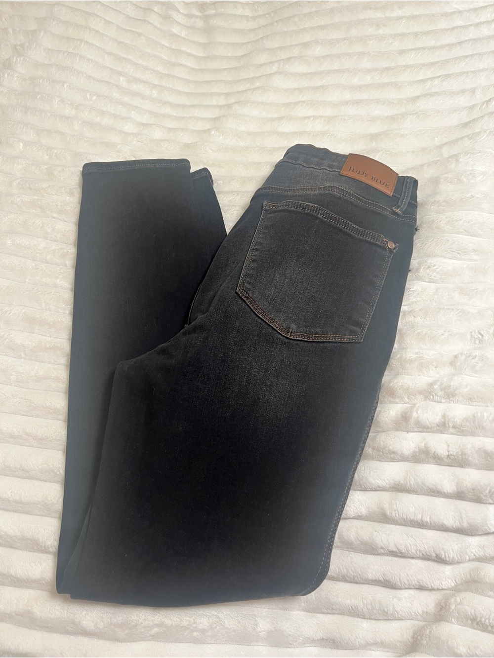Judy Blues Women’s black denim washed Skinny Black Jeans